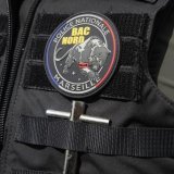 Une patrouille de police est intervenue pour neutraliser l'assaillant (image symbolique). KEYSTONE/AP Pool/CHRISTOPHE ENA